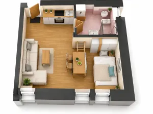 Prodej bytu 1+kk, Praha - Libeň, Hejtmánkova, 25 m2