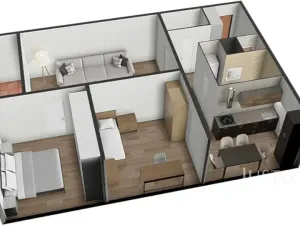 Prodej bytu 3+1, Bavorov, Na Sídlišti, 70 m2