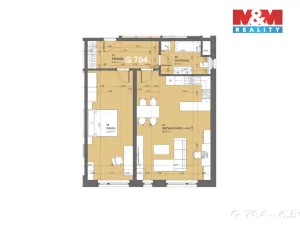 Pronájem bytu 2+kk, České Budějovice - České Budějovice 2, České Vrbné, 75 m2
