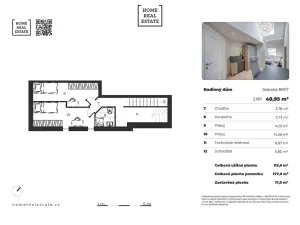 Prodej rodinného domu, Praha, 114 m2