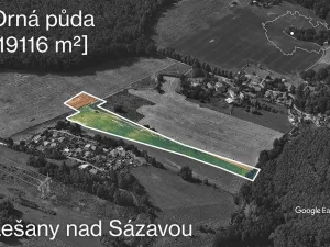 Prodej pole, Lešany, 19116 m2