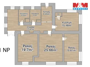 Prodej rodinného domu, Kynšperk nad Ohří, Jiřího z Poděbrad, 172 m2