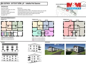 Prodej bytu 2+kk, Ostrov, Hlavní třída, 56 m2