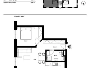 Prodej bytu 2+kk, Ostrov, Hlavní třída, 56 m2