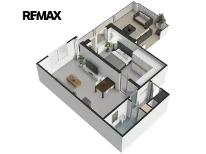 Pronájem bytu 2+kk, Kolín, Antonína Dvořáka, 52 m2