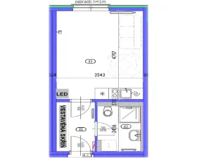 Pronájem bytu 1+kk, Mohelnice, Za Penzionem, 30 m2