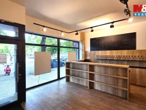 Pronájem obchodního prostoru, Praha - Holešovice, Ortenovo náměstí, 77 m2