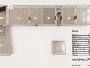Prodej rodinného domu, Dlouhopolsko, Na Husánku, 180 m2