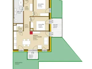 Prodej apartmánu, Bad Mitterndorf, Rakousko, Kulmhofweg, 71 m2