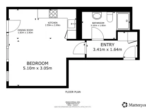 Pronájem bytu 1+kk, Praha - Kamýk, Hodkovická, 35 m2