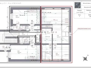 Pronájem bytu 2+kk, Ústí nad Labem, Masarykova, 63 m2