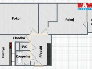 Prodej bytu 2+1, Rokytnice v Orlických horách, U Nádraží, 57 m2