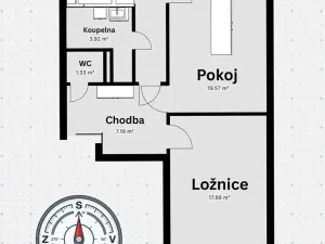 Prodej bytu 2+1, Letohrad, U Dvora, 63 m2