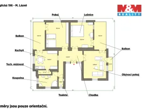 Pronájem bytu 3+1, Mariánské Lázně, Anglická, 115 m2