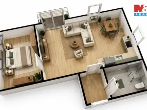Prodej bytu 2+kk, Golčův Jeníkov, Chotěbořská, 60 m2