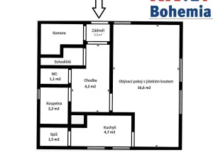 Prodej chaty, Přehvozdí, 55 m2