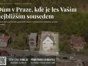Prodej rodinného domu, Praha - Radotín, Otínská, 305 m2