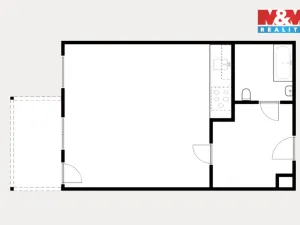 Prodej bytu 1+kk, Praha - Horní Měcholupy, Boloňská, 33 m2