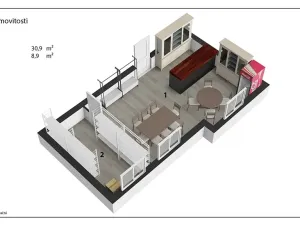Prodej bytu 3+1, Seč, 88 m2