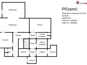 Prodej ubytování, Nové Hamry, 350 m2