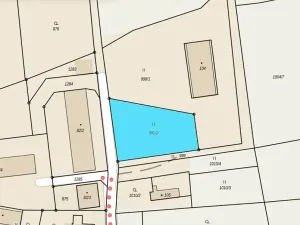 Prodej pozemku pro bydlení, Bystřice, 1245 m2