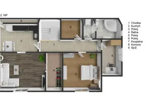 Prodej rodinného domu, Lužná, Čsl. armády, 247 m2