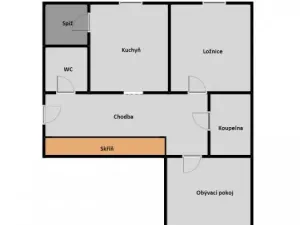 Prodej bytu 3+1, Liberec - Liberec VI-Rochlice, Gagarinova, 62 m2