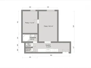 Prodej bytu 2+kk, Praha - Vinohrady, Velehradská, 54 m2