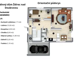 Prodej rodinného domu, Ždírec nad Doubravou, Na Rozcestí, 270 m2