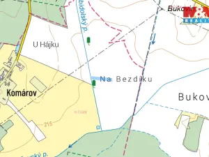 Prodej louky, Kladruby nad Labem - Komárov, 2975 m2