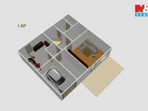 Prodej rodinného domu, Uherčice, 125 m2