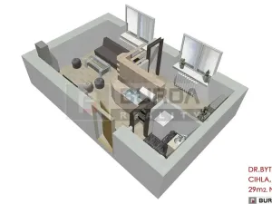 Prodej bytu 2+kk, Neratovice, 30 m2