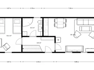Prodej rodinného domu, Malinová, 105 m2