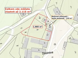 Prodej pozemku pro bydlení, Hořice, 1805 m2