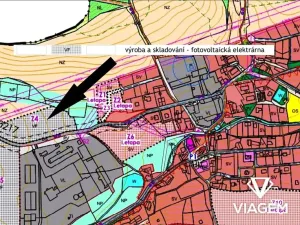 Prodej podílu komerčního pozemku, Čím, 2318 m2