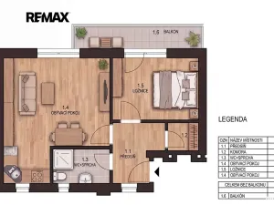 Pronájem bytu 2+kk, Praha - Žižkov, Biskupcova, 38 m2
