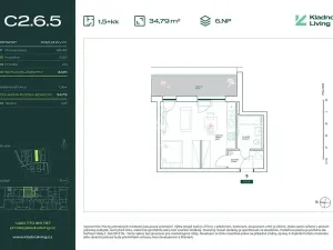 Prodej bytu 1+kk, Kladno, Pražská, 34 m2