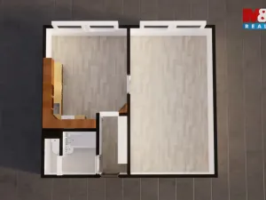 Prodej bytu 1+1, Teplice - Řetenice, Bratislavská, 43 m2