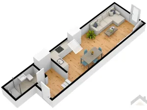 Pronájem bytu 1+kk, Lanškroun, nám. J. M. Marků, 36 m2
