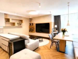 Pronájem bytu 3+kk, Praha - Podolí, Podolská, 81 m2