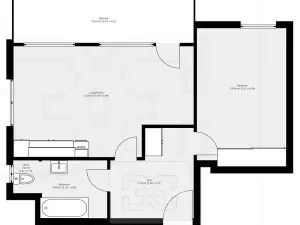 Pronájem bytu 2+kk, Praha - Vysočany, Pod Harfou, 56 m2