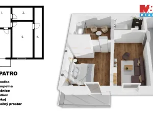 Prodej bytu 3+1, Náchod, Vodárenská, 79 m2