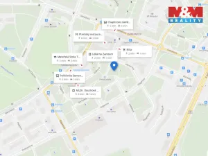 Pronájem bytu 2+kk, Praha - Hlubočepy, Machatého, 46 m2