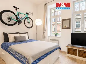 Pronájem bytu 1+kk, Praha - Žižkov, Bořivojova, 33 m2