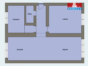 Prodej bytu 2+1, Chomutov, Selská, 67 m2