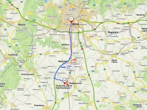 Prodej pozemku pro bydlení, Hrušovany u Brna, Pod Střediskem, 611 m2