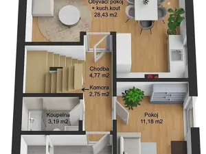 Pronájem bytu 5+kk, Kutná Hora, Radimova, 114 m2