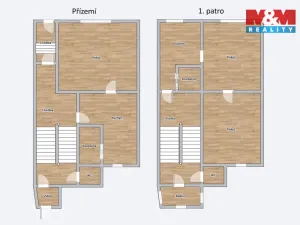 Prodej rodinného domu, Chomutov, Palachova, 252 m2