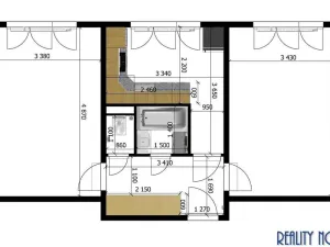 Prodej bytu 2+1, Praha - Záběhlice, Zvonková, 52 m2