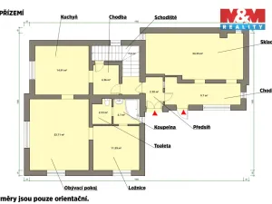Prodej rodinného domu, Skalná, Slepá, 175 m2